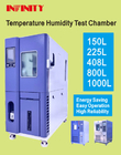AC220V Programmable Constant Temperature Humidity Test Chamber with High Precision