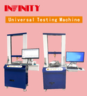 Kgf Switchable Universal Testing Machine ±0.3% Force Value Accuracy 500Kg Capacity Sensor