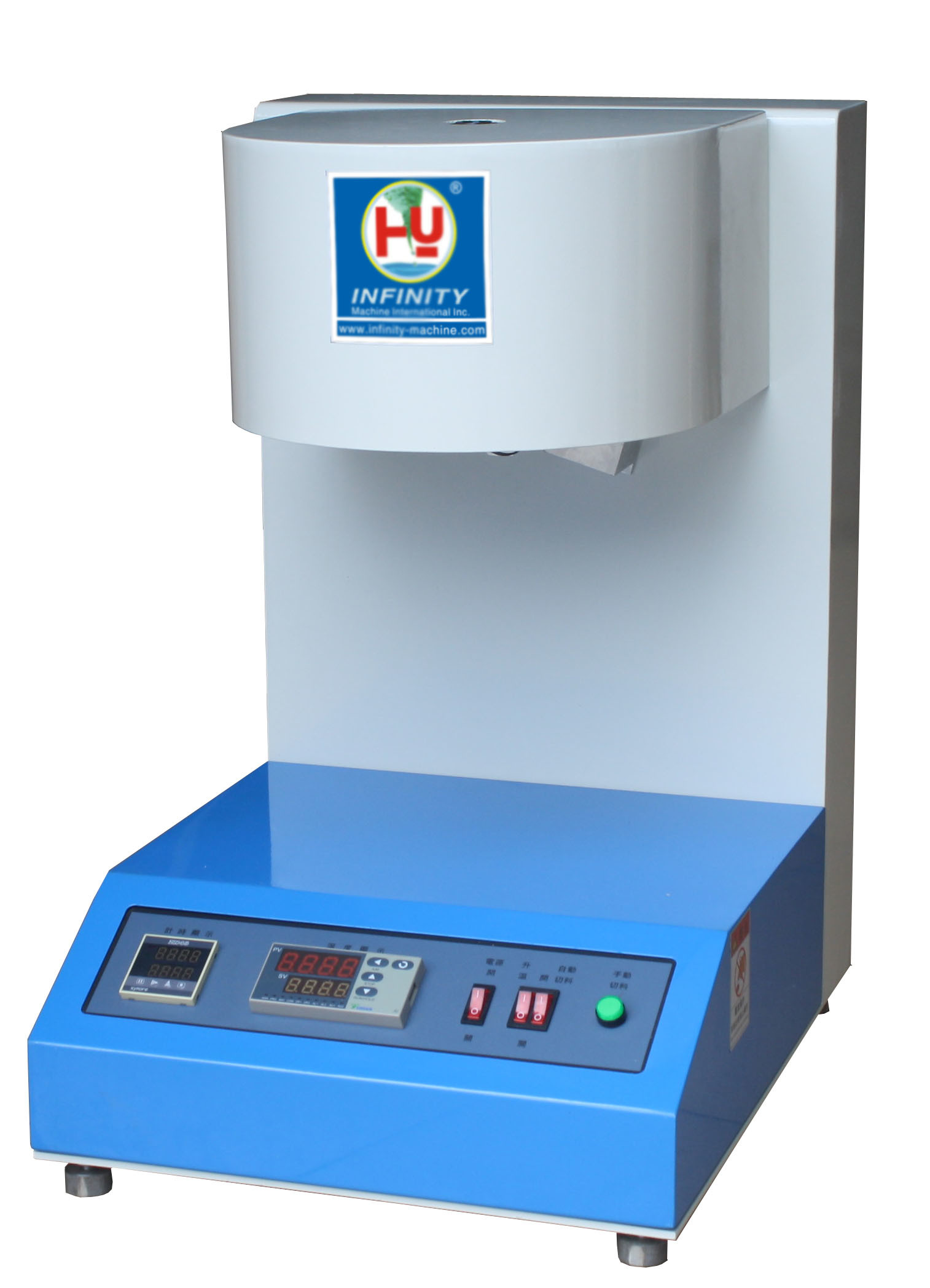 ISO 1133 Plastic Testing Machines / Melt Flow Index Tester Over Temp