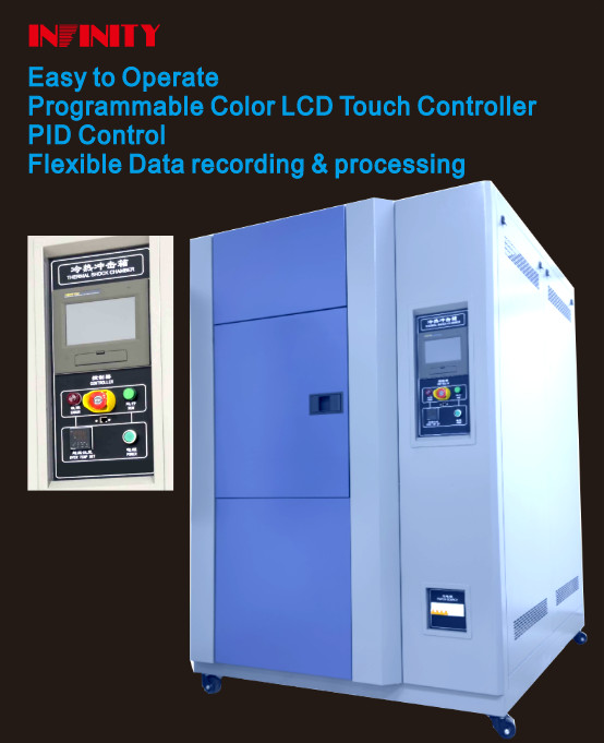 80L To 408L Programmable Rapid Temperature Change Test Chamber Temperature Recovery In ≤5 Minutes