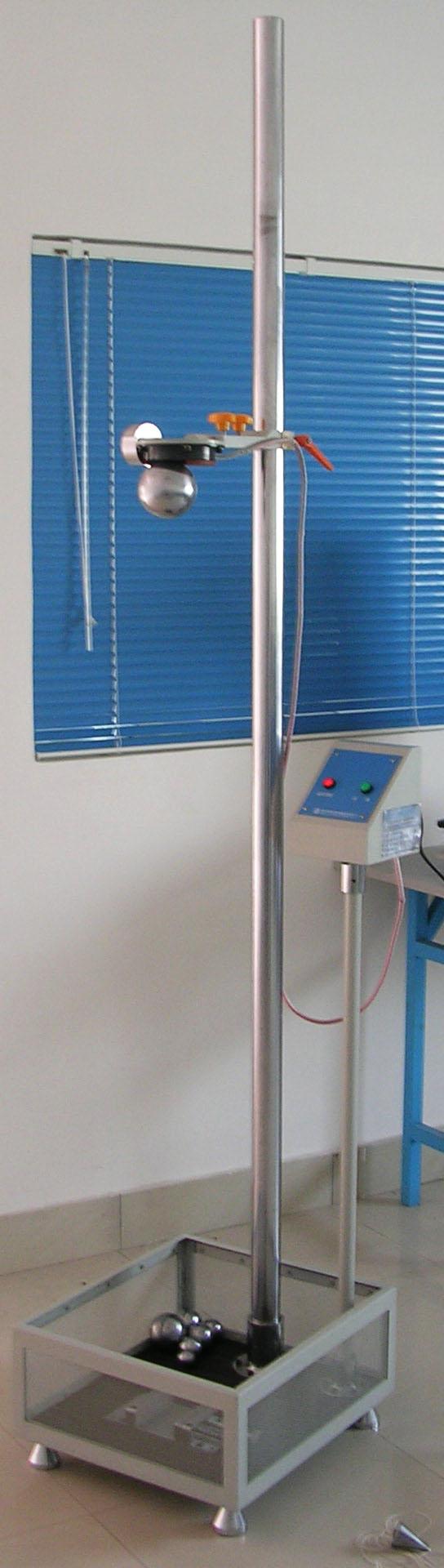 Plastic Drop Ball Impact Testing Machine 2 m DC Control