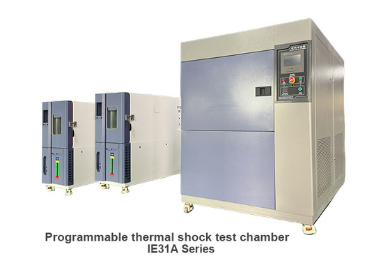 Two Slots Programmable Thermal Shock Chamber High Low Temperature Test Chamber  IE31A80L  AC380V 50Hz 18KW