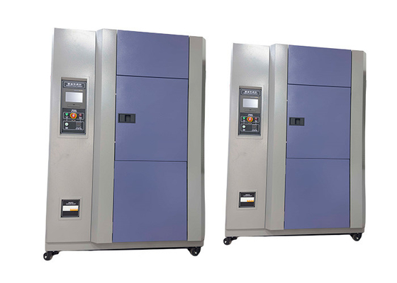 Three Slots Electronic Chip IC PCB Base Plate Programmable Thermal Shock Chamber  High Low Temperature Test