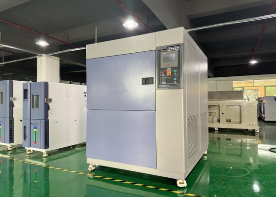 25KW Programmable Thermal Shock Chamber Environment Test Equipment German Bitzer Semi Dense Type Compressor