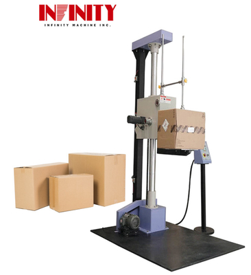 AC380V ISTA Package Carton Side Drop Impact Test Machine For fully loaded package Free Fall Testing