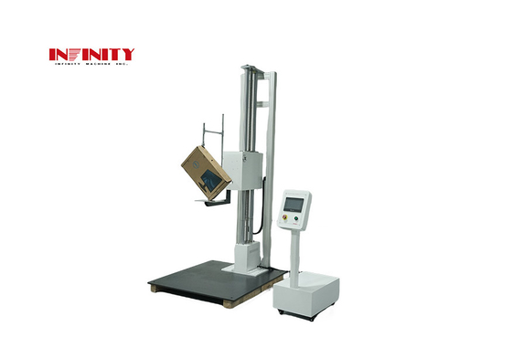 Maximum 50kg Carton Drop Tester With Angle Tolerance ≤5° Panasonic Servo Control