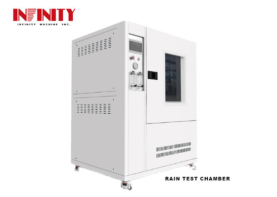 7 Inch Touch Screen Rain Test Chamber PLC Control IPX1~4 Waterproof Grade Testing