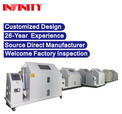 15mm Surround Reinforcement Salt Spray Corrosion Test Chamber for High Humidity Range