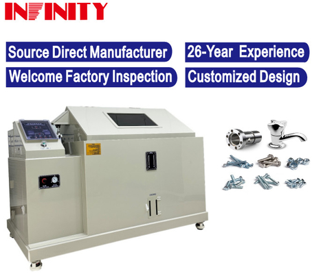 Humidity Range 20-100%R.H Salt Fog Spray Test Chamber Spray Pressure 1.00±0.01kgf/cm²