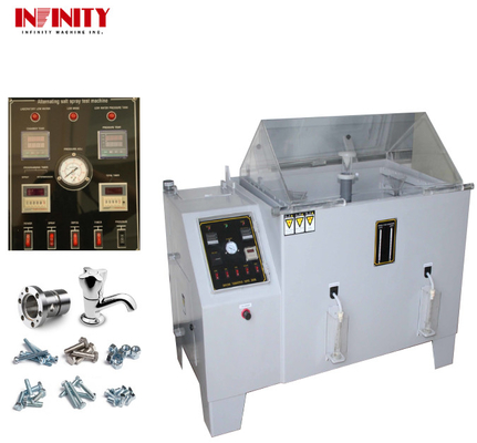 Intermittent Spray Salt Spray Fog Test Chamber With Temperature Uniformity ≦1.0C 800L