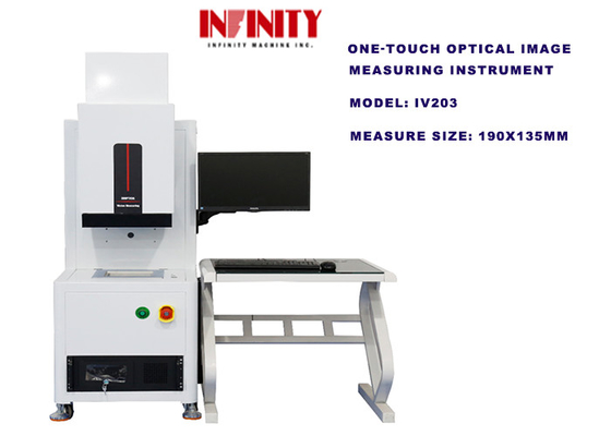 Static Accuracy Optical Measuring Instrument With Screw Drive Z Axis Optical Measuring Machine