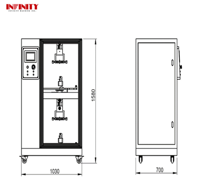 Wires And Cables Pull Tester Wire KICK Yank Tester Cone Pull Testing Machine