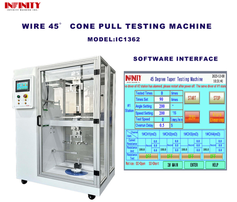 Wire Pull Tester for Precise Wire Resistance Detection AC220V 3A Power Supply