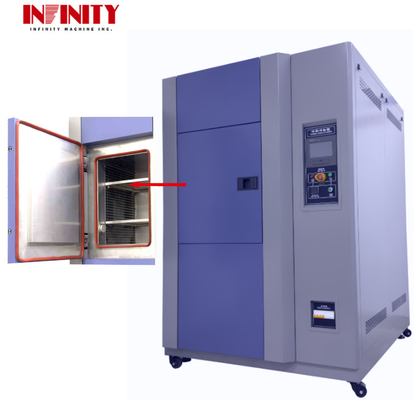 IE31A 150L 408L Programmable Thermal Shock Chamber Temperature Fluctuation ±1C Cooling Time 65min to -55C