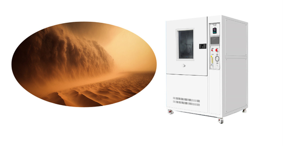 512L 800L Sand Dust Test Chamber With 50um Metal Screen Wire Diameter