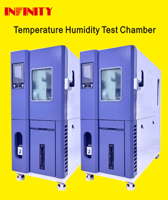 Air-cooled Programmable Constant Temperature Humidity Test Chamber Temperature Uniformity of ≦2.0C