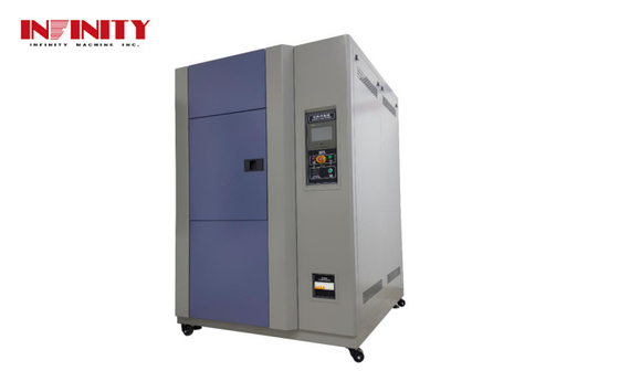 80L Two Zone Three Zone Vertical Thermal Shock Test Chamber -40℃ ～ +150℃ Environmental Chambers