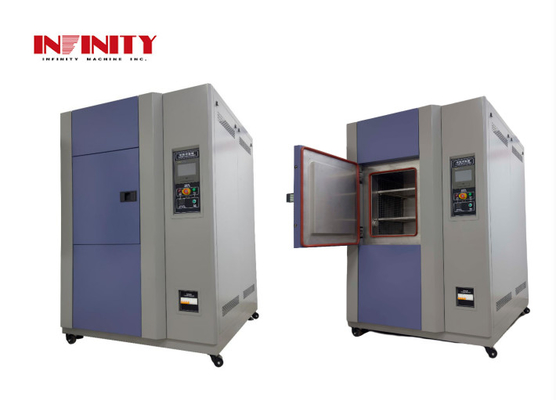 Programmable Thermal Shock Test Chamber Temperature Uniformity ≦2.0C Within 5Minc