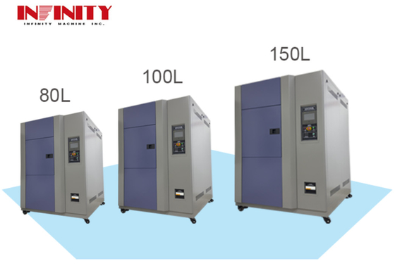 3 Slots Rapid Temperature Change Thermal Shock Chamber Environmatal Test Chamber