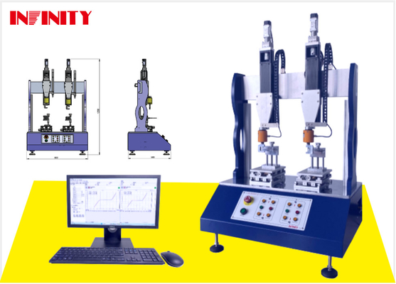 High Precision Dual-station Sway Force Testing Machine with Force value accuracy ±0.3%