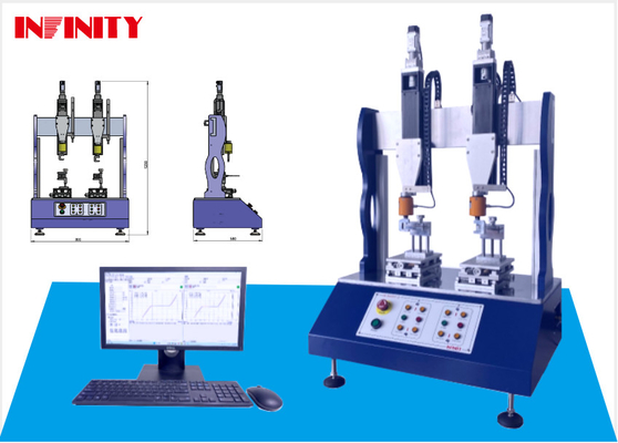 Get Accurate Results with Double Station Sway Force Test Machine ±0.05mm Accuracy