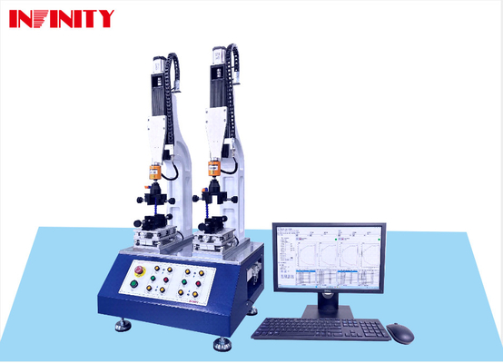 0.5KN Dual Station Insertion And Extraction Force Testing Machine For Plug And Pull Force Testing Equipment