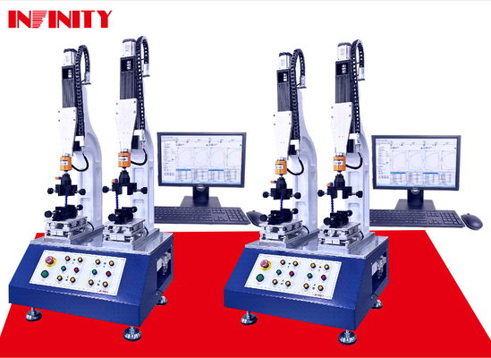 Insertion Extraction Force Test Machine With N Force Value Unit And Friction Analysis