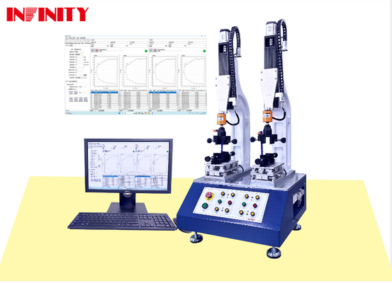 Double Station Insertion Extraction Force Test Machine Accurate And In AC220V 5A 50Hz