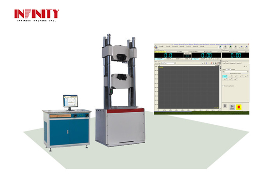 200kn Computer Screen Display Hydraulic UTM with and Max Moving Speed of 60mm/min