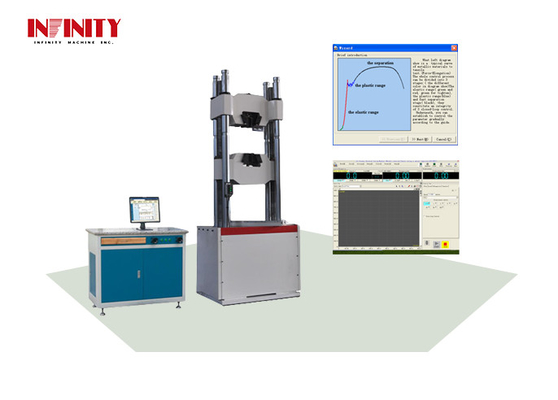 200kn Computer Screen Display Hydraulic UTM with and Max Moving Speed of 60mm/min