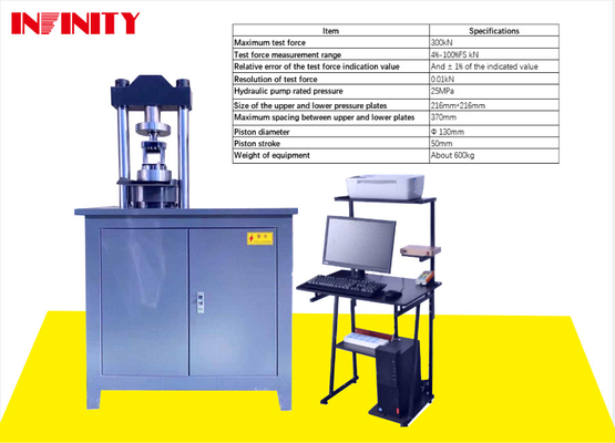 Accurate Material Stability Testing with 50mm Piston Stroke Compression Test Machine