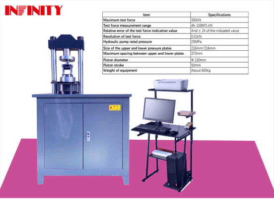 High Resolution Rubber Pads Compression Pressure Testing Machine for B2B