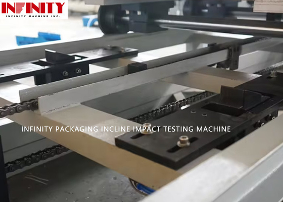 Impact Speed Range 1.305-3.78 M/s Packaging Test Machinery with W1600×H1600 Mm Impact Plate Size