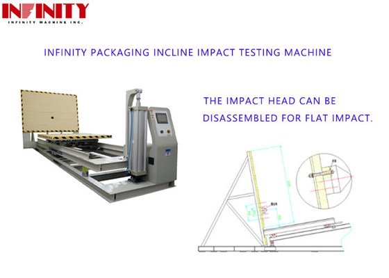 4000mm Sliding Length Package Test Machine for AC220V 50HZ Device Power Supply