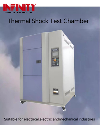 Multi-layer Insulating Electric Thermal Coated Glass Programmable High-Low Temperature Shock Test Chamber