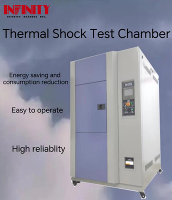 Multi-layer Insulating Electric Thermal Coated Glass Programmable High-Low Temperature Shock Test Chamber