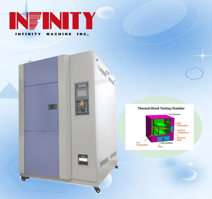 18KW Source Programmable Hot Cold Shock Test Chamber with Safe And Non-toxic Cooling