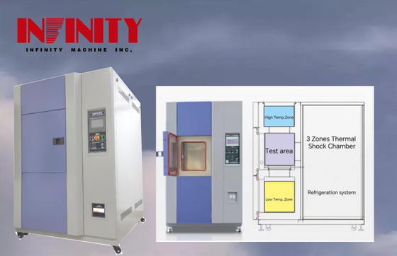 Programmable Rapid Temperature Change Test Chamber with Source AC380V and Temperature Uniformity of ≦2.0C