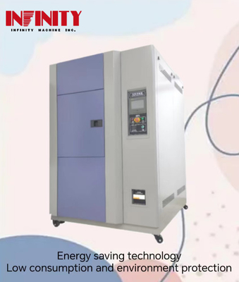 Temperature Uniformity ≦2.0C Programmable Hot Cold Shock Test Chamber with Observation Window