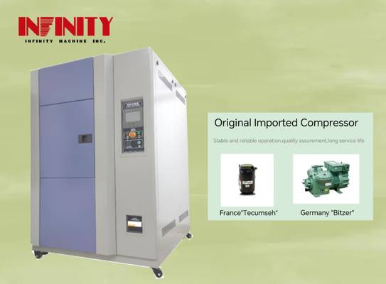 Programmable Hot Cold Shock Test Chamber with Fast Temperature Recovery Time Within 5 Mint
