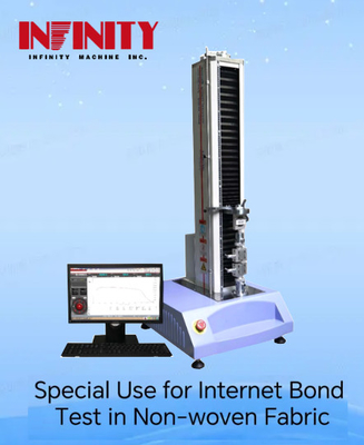 Servo Control/Non-woven Fabric Internal Bond Testing Universal Pull Pressure Test Machine