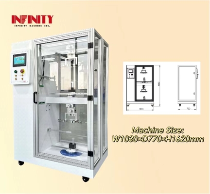 Good Repeatability Durable Use Dual Station Wire 45° Cone Pull Testing Machine