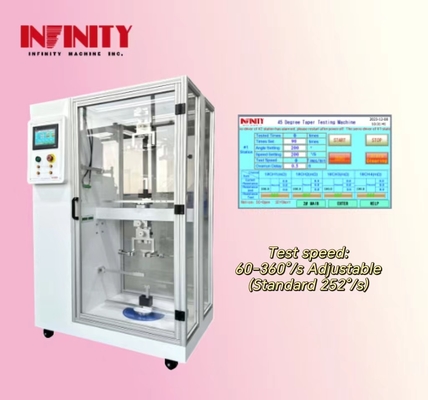 Test Speed 60-360°/s Wire 45° Cone Pull Testing Machine With Wire Conduction Function