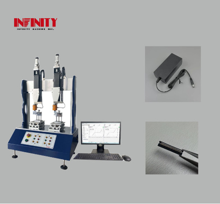 Dual-station Swing Force Testing Machine With ±0.3% Force Value Accuracy And 0.1-1200mm/min Test Speed