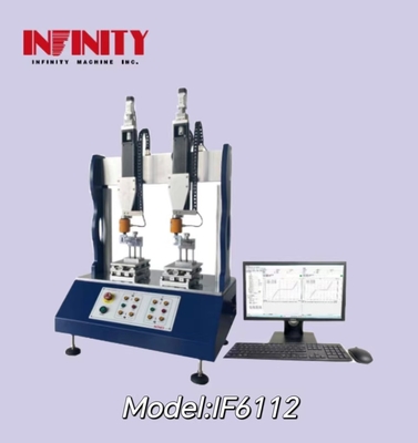 High Accuracy Dual-station Testing Machine With ±0.5% Test Speed And Force Value