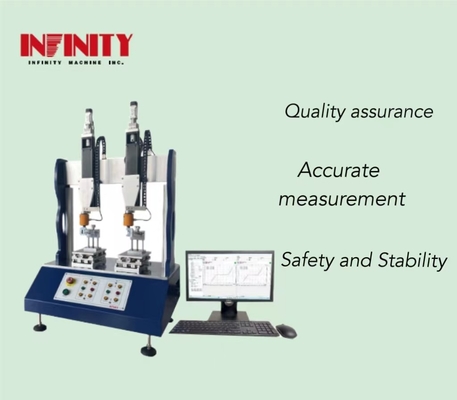 High Accuracy Dual-station Testing Machine With ±0.5% Test Speed And Force Value