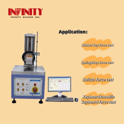 Keyboard Mobile Phone Keystroke Force Testing Servo Control Button Testing Machine