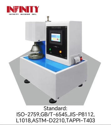 Stable And Durable Fully Automatic Burst Strength Testing Machine With Color Touch Screen Control