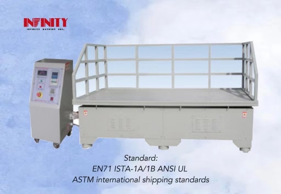 3500kg Heavy-duty Simulated Transport Vibration Testing Machine For Gifts 2600x1600x2150mm Size Gifts Application