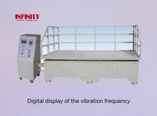 2600x1600x2150mm Heavy-Duty Vibration Test System With Eccentric Circle Vibration Mode